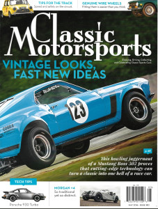 CLASSIC MOTORSPORTS 2016 MAY - PORSCHE 930 TURBO, MORGAN +4, MUSTANG BOSS 302